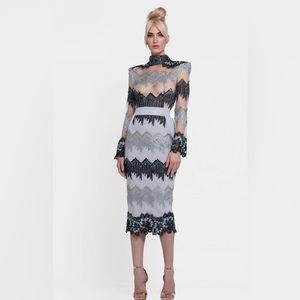 COPY - ZHIVAGO Chyrsler Dusky Dress, size:6